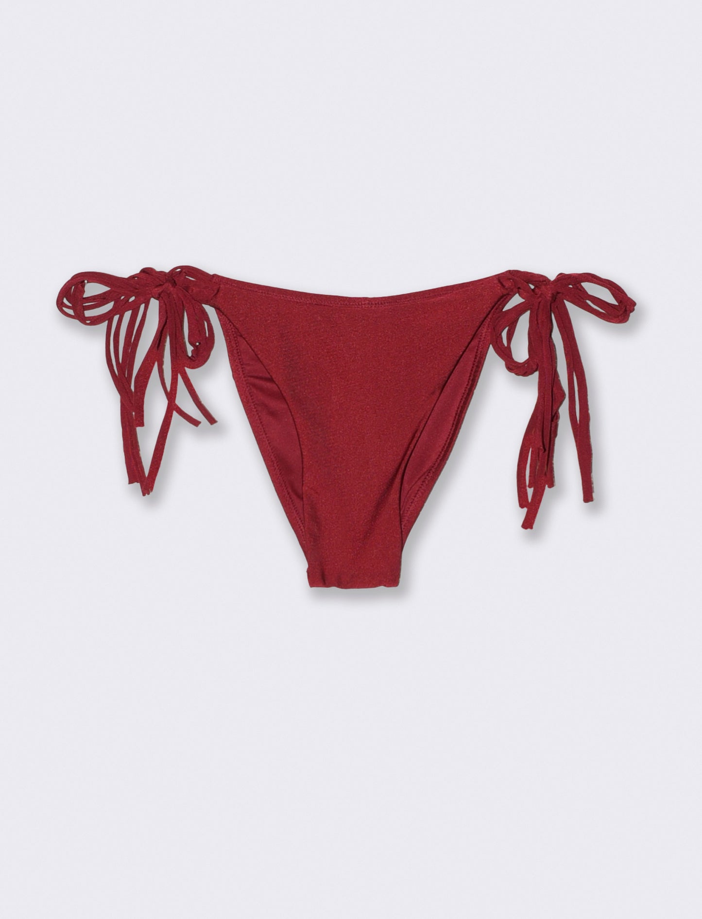Slip mare con laccetti - Rosso