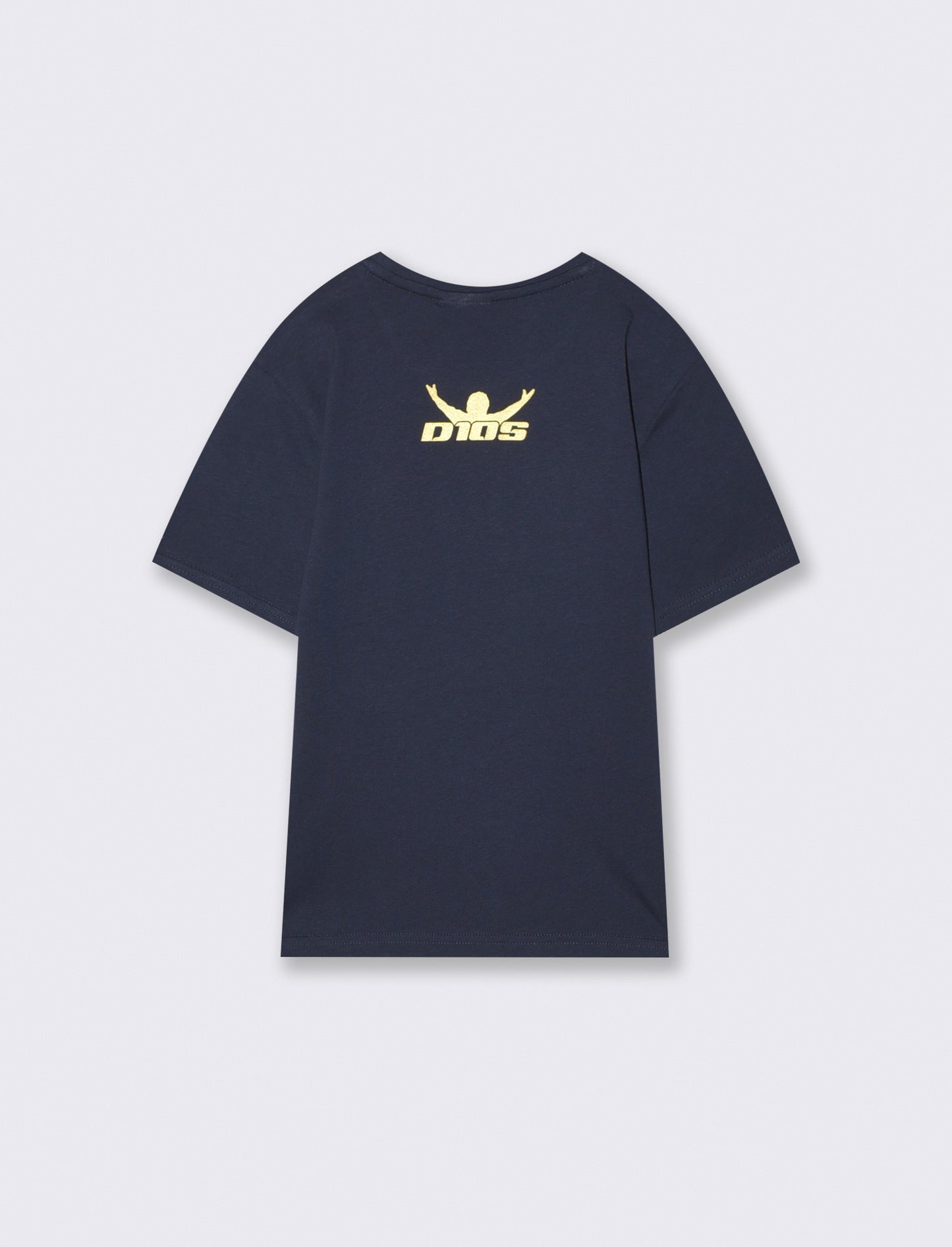 T-shirt D10S mezza manica in jersey - Blu