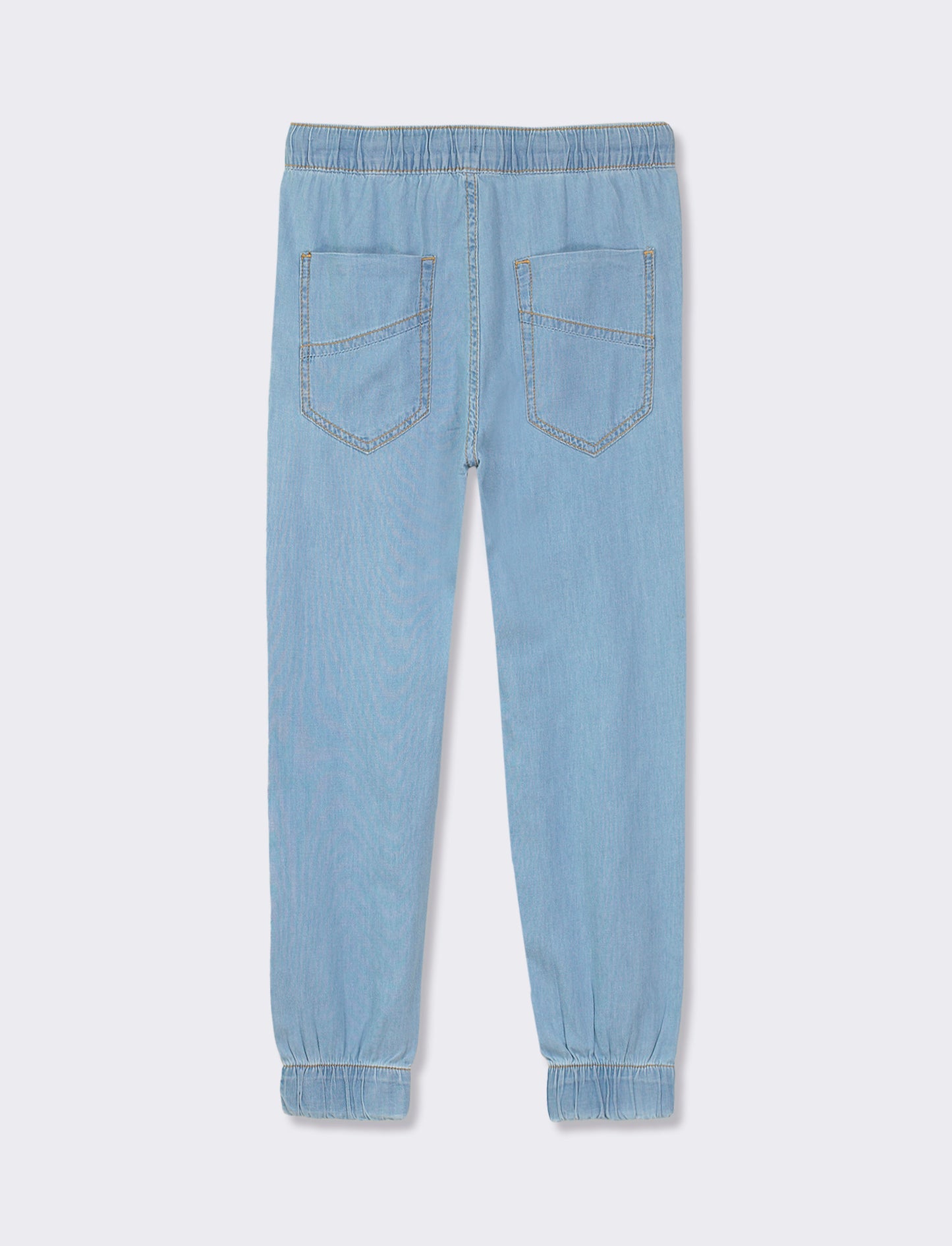 Jogger in denim da bambino - Denim chiaro