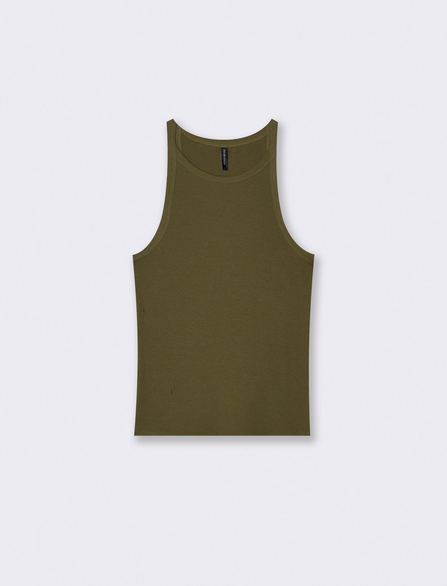 Top Basico a Costine con Bretelle Slim - Ve.milit.