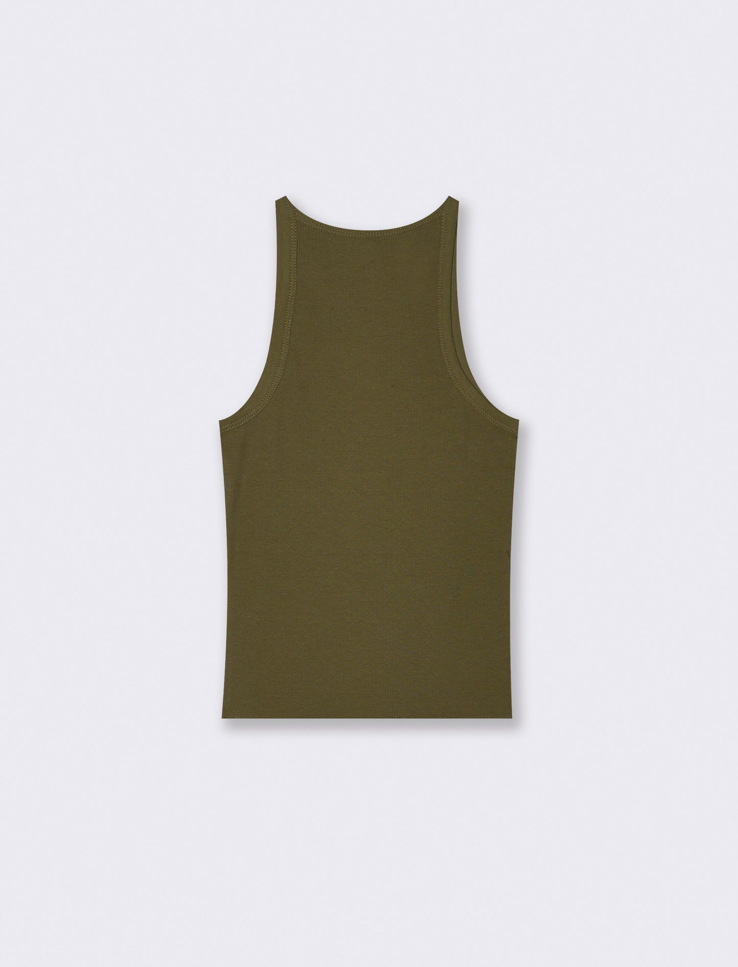 Top Basico a Costine con Bretelle Slim - Ve.milit.