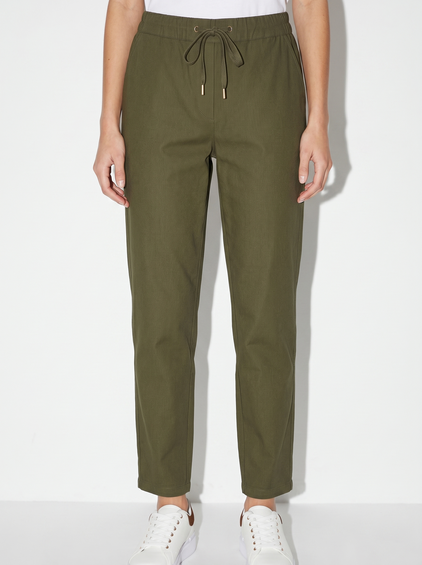 Pantalone con elastico e coulisse in vita - Ve.milit.