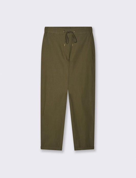 Pantalone con elastico e coulisse in vita - Ve.milit.