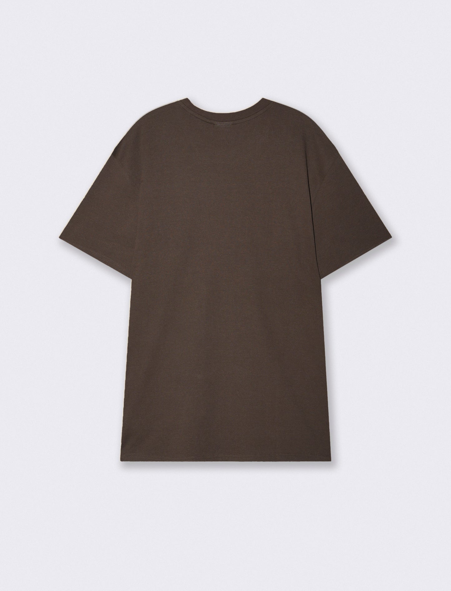 T-SHIRT  JACQUARD REGULAR FIT - Moro