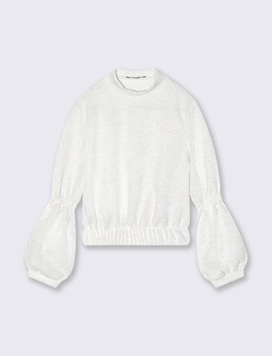 Maglia a maniche - Bianco