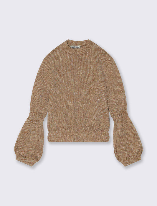 Maglia a maniche - Marrone