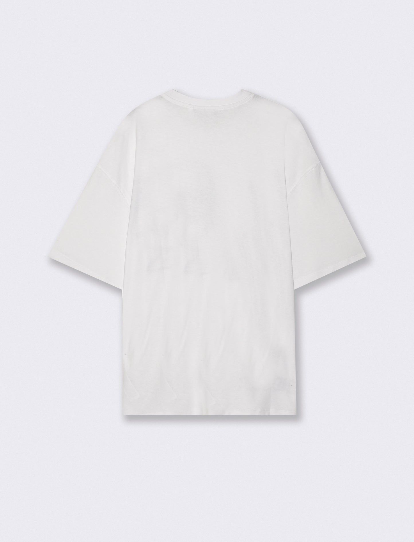 T-SHIRT  IN JERSEY ALL OVER PRINT - Bianco