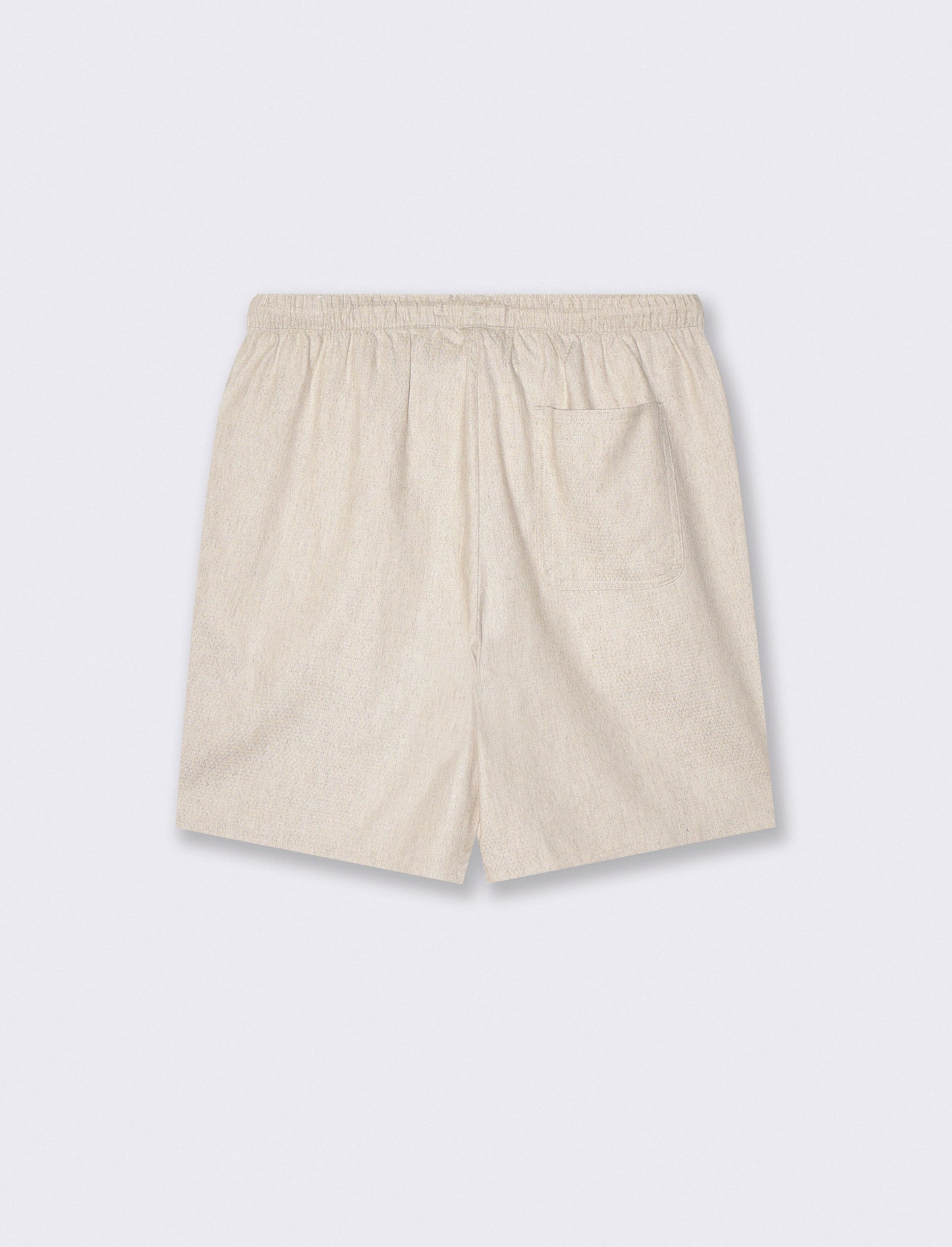 Bermuda Jogger Jacquard VestibilitÃ  Relaxed - Beige