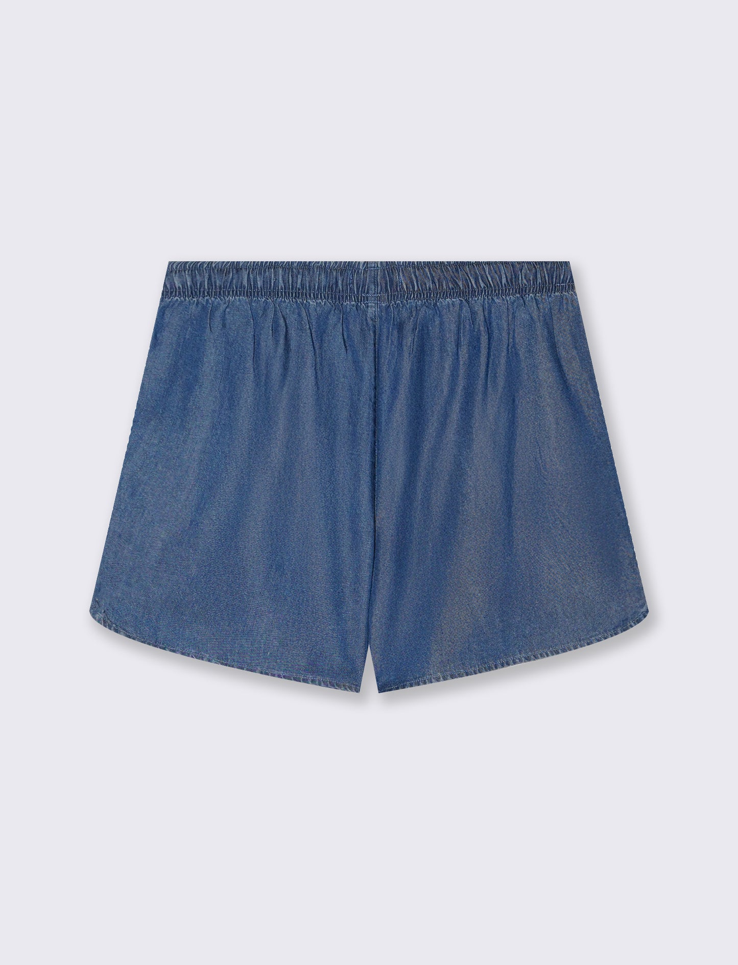Short con coulisse da donna - DENIM SCURO