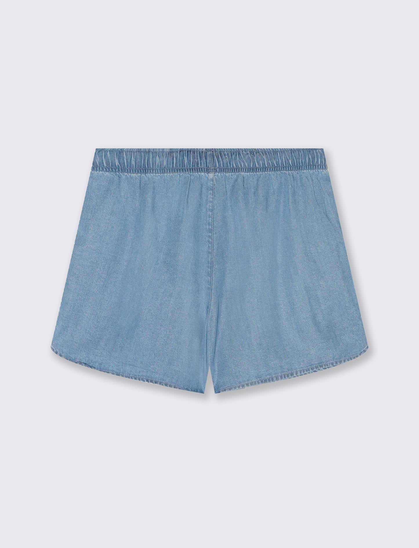 Short con coulisse da donna - Denim