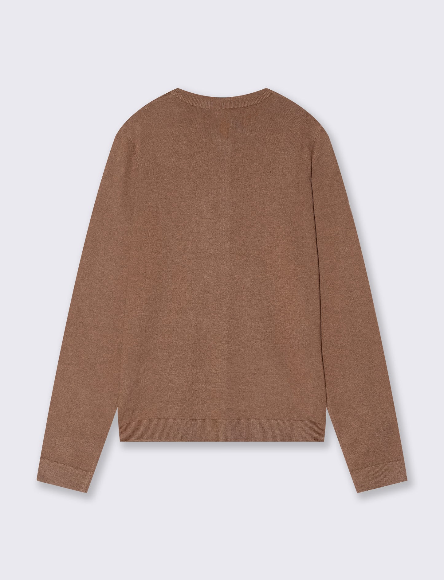 CARDIGAN BASICO - Cammello