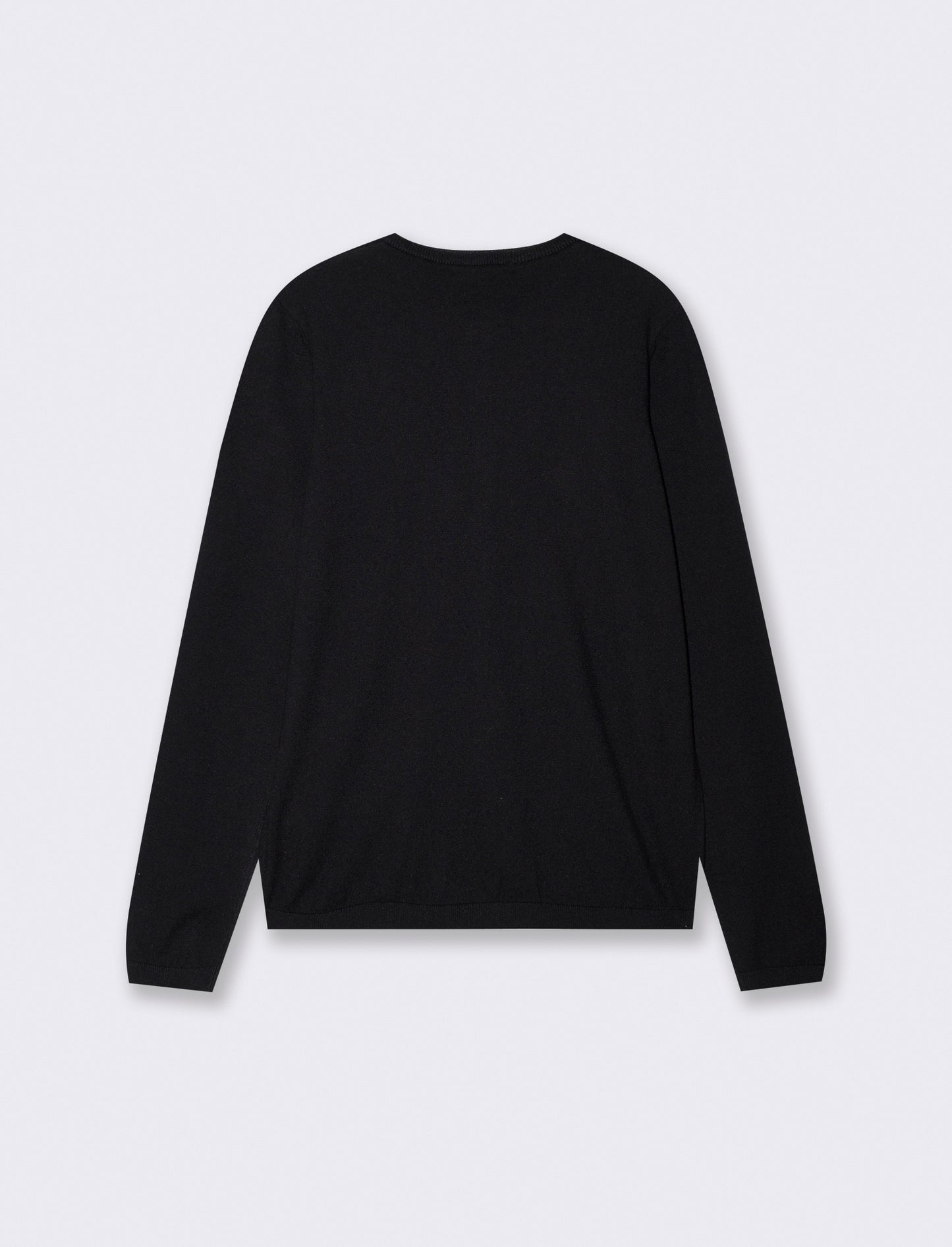 CARDIGAN CON BORDINO IN TESSUTO CON LUREX - Nero