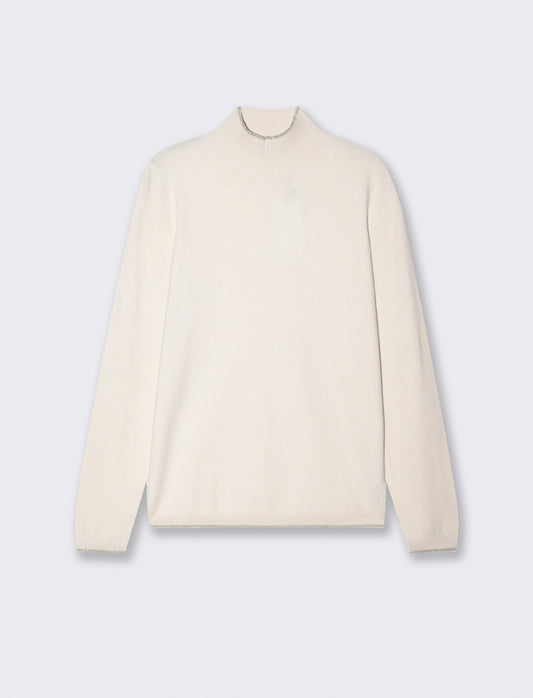 Maglia mezzocollo per ogni occasione - Avorio