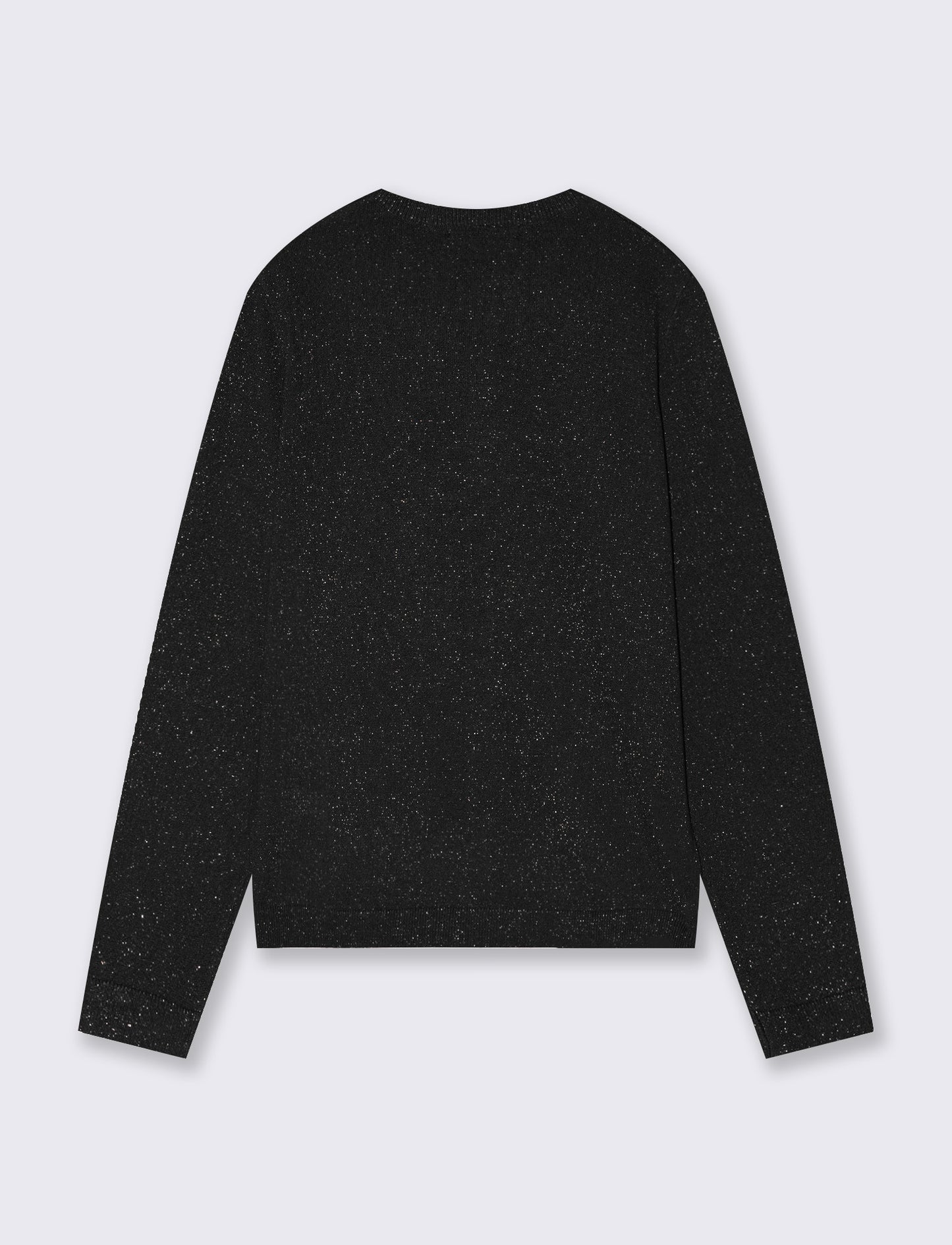 Cardigan in lurex - Nero