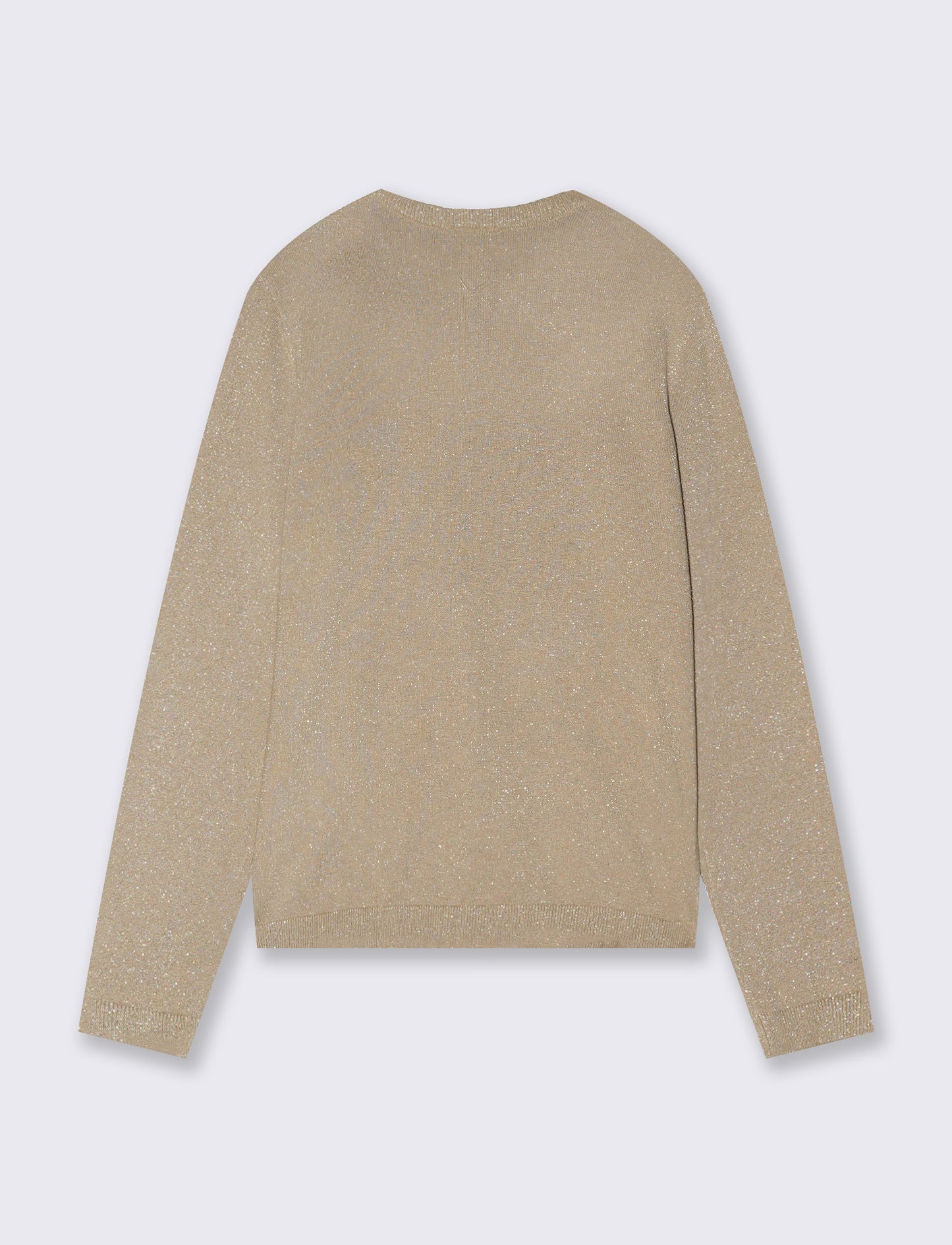 Cardigan in lurex - Beige