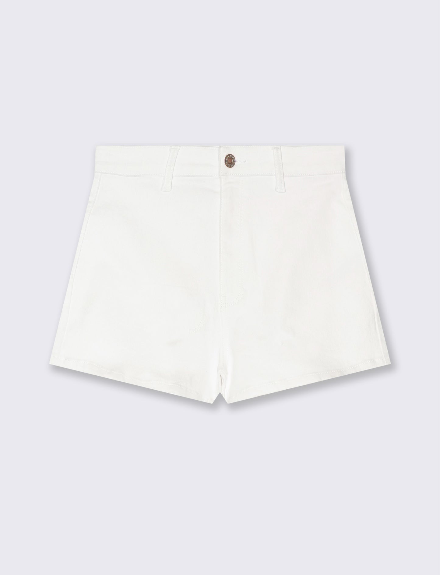 Short vita alta da donna - Bianco