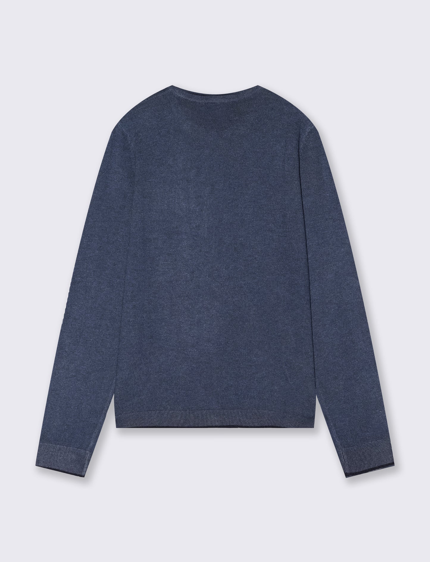 CARDIGAN CON CONTRASTO - Denim