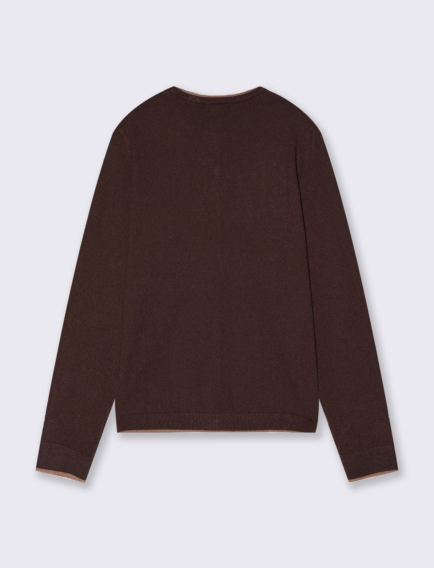CARDIGAN CON CONTRASTO - Moro