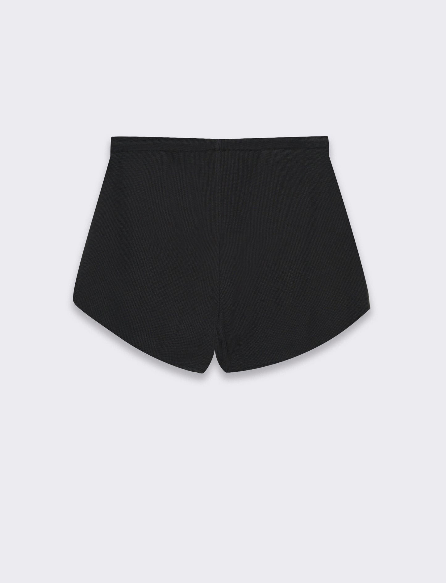 Short con elastico in vita da donna - Nero