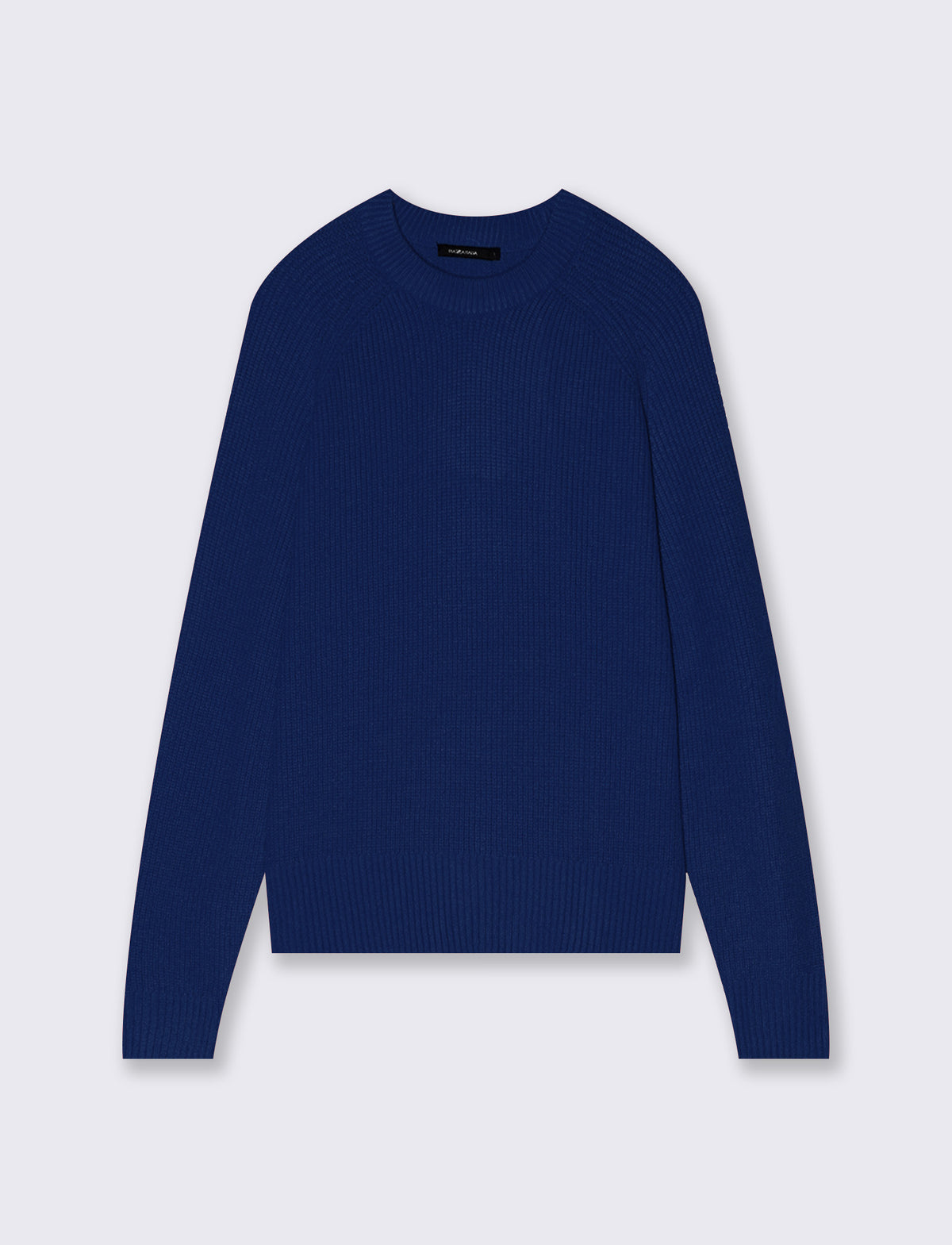 Maglia manica lunga girocollo versatile - Bluette