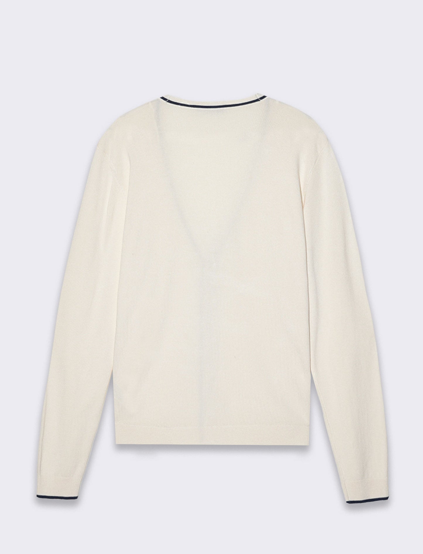 Cardigan manica lunga da donna - Avorio
