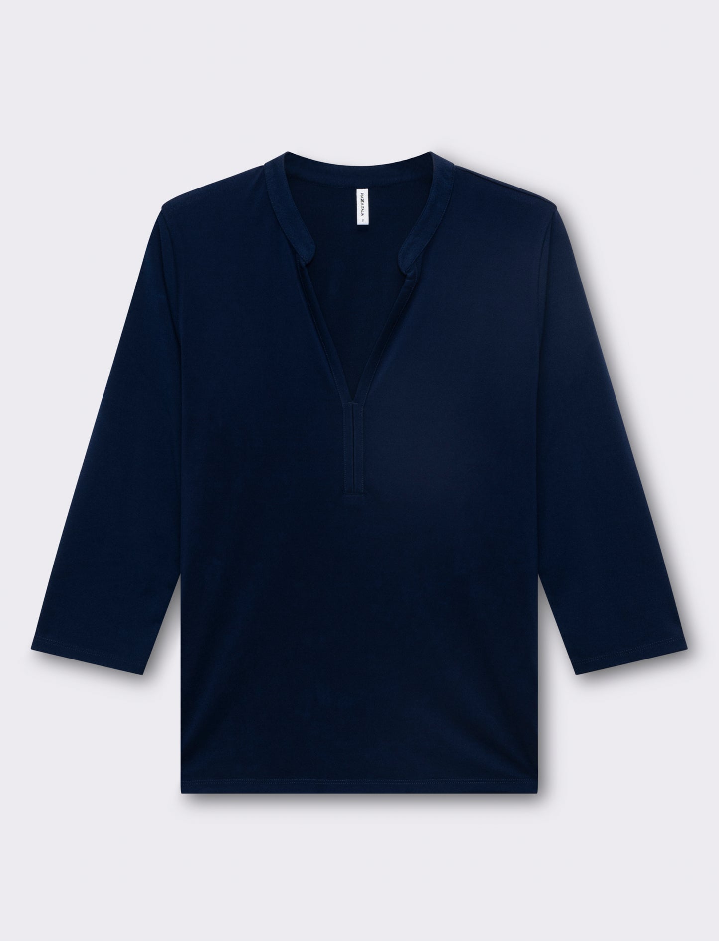T-shirt manica 3/4 da donna - Blu