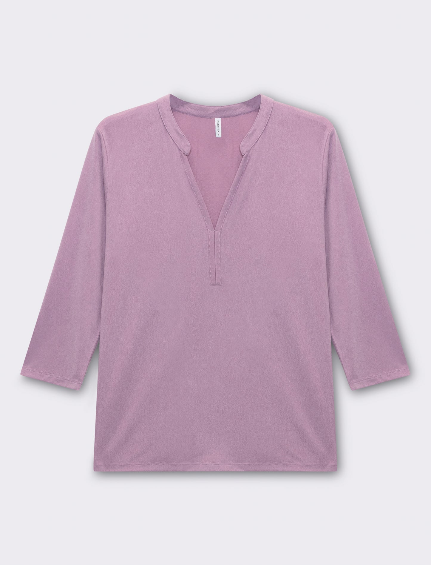 T-shirt manica 3/4 da donna - Lilla