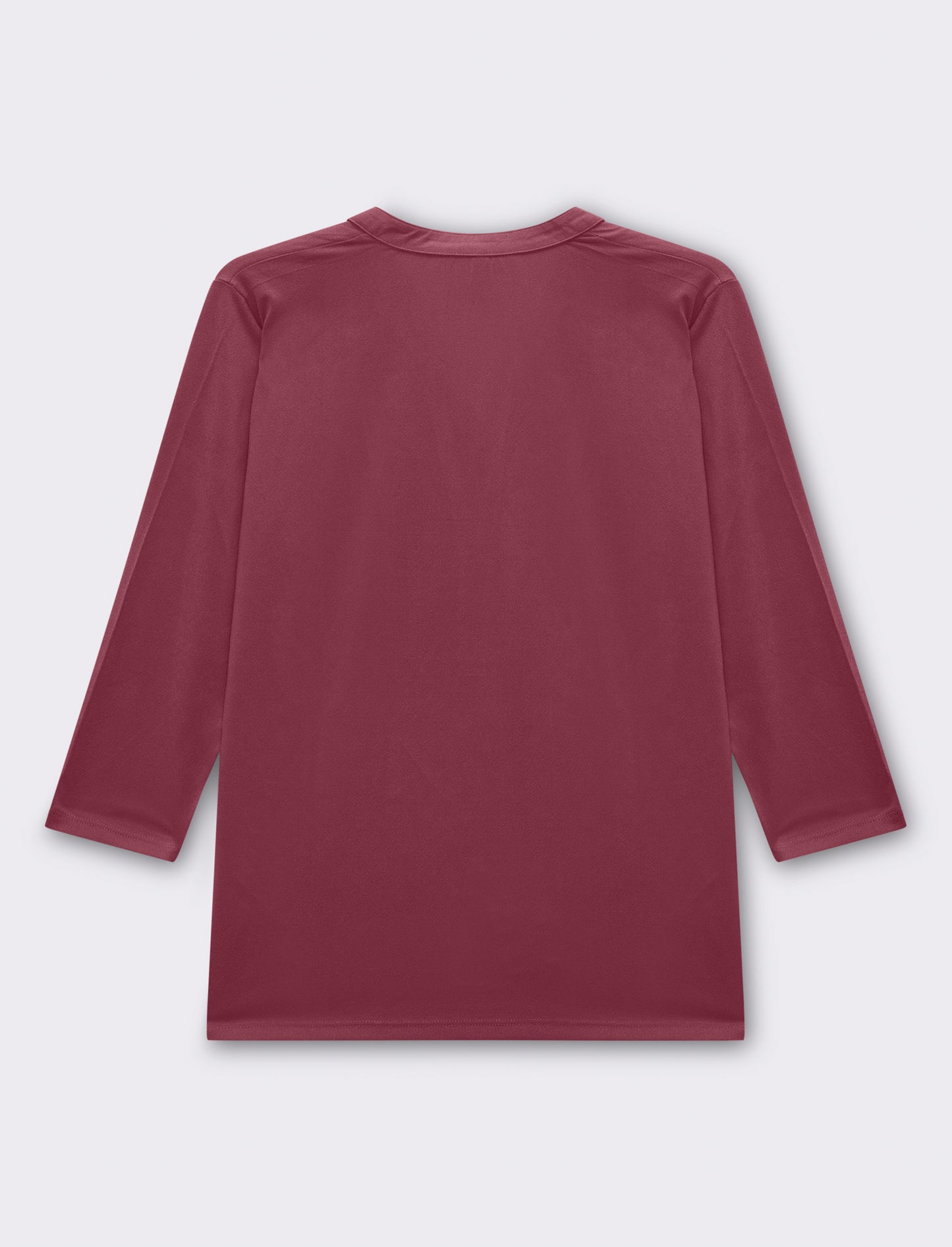 T-shirt manica 3/4 da donna - Rosa cipolla