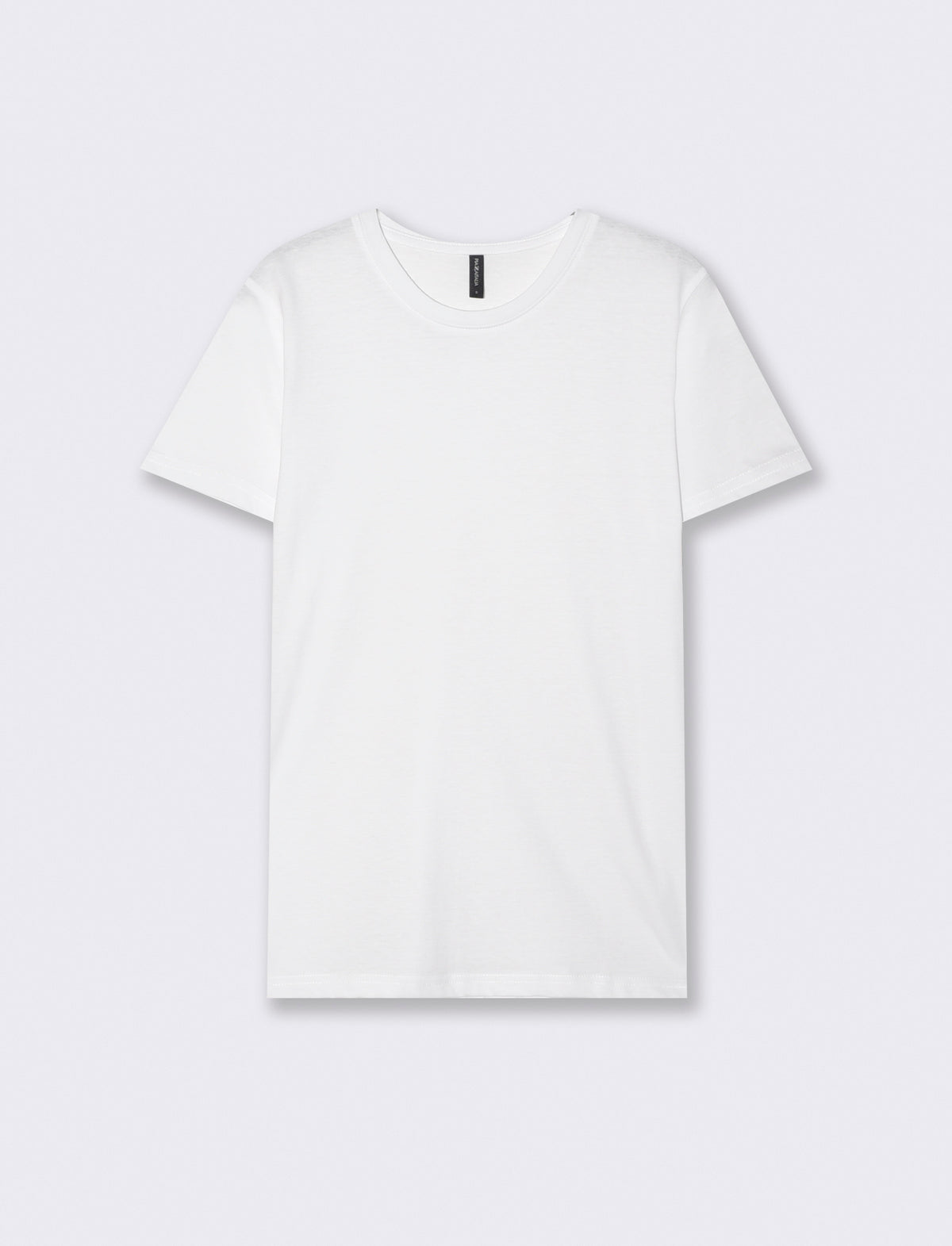T-Shirt Basic in Cotone - Bianco