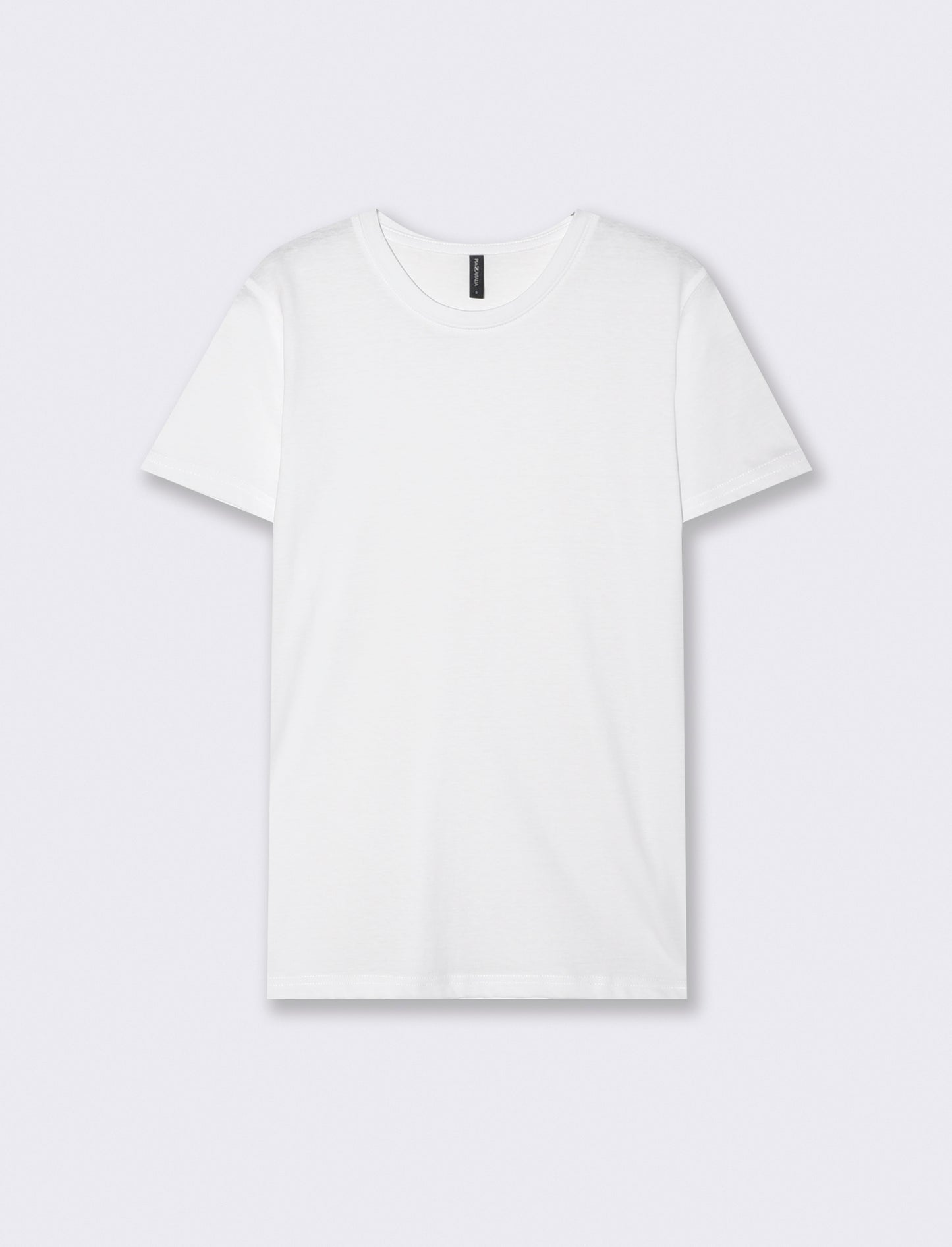 T-Shirt Basic in Cotone - Bianco