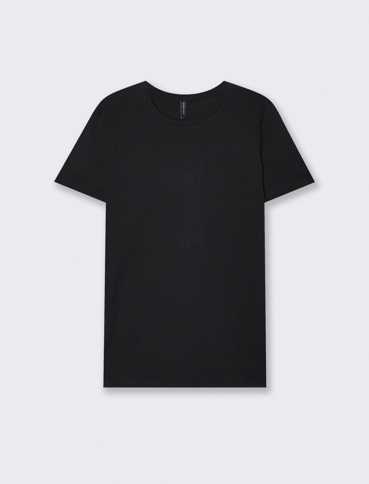 T-Shirt Basic in Cotone - Nero