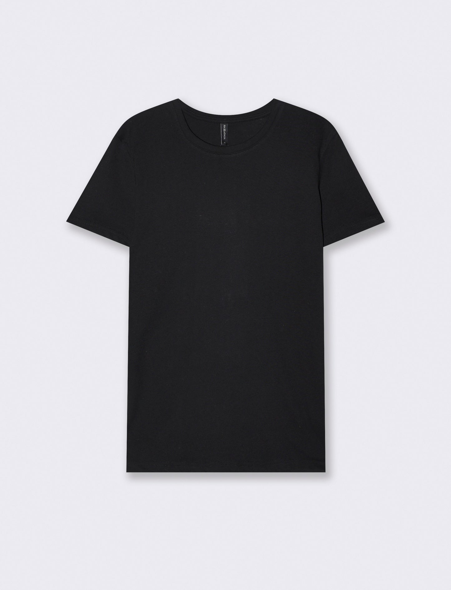 T-Shirt Basic in Cotone - Nero