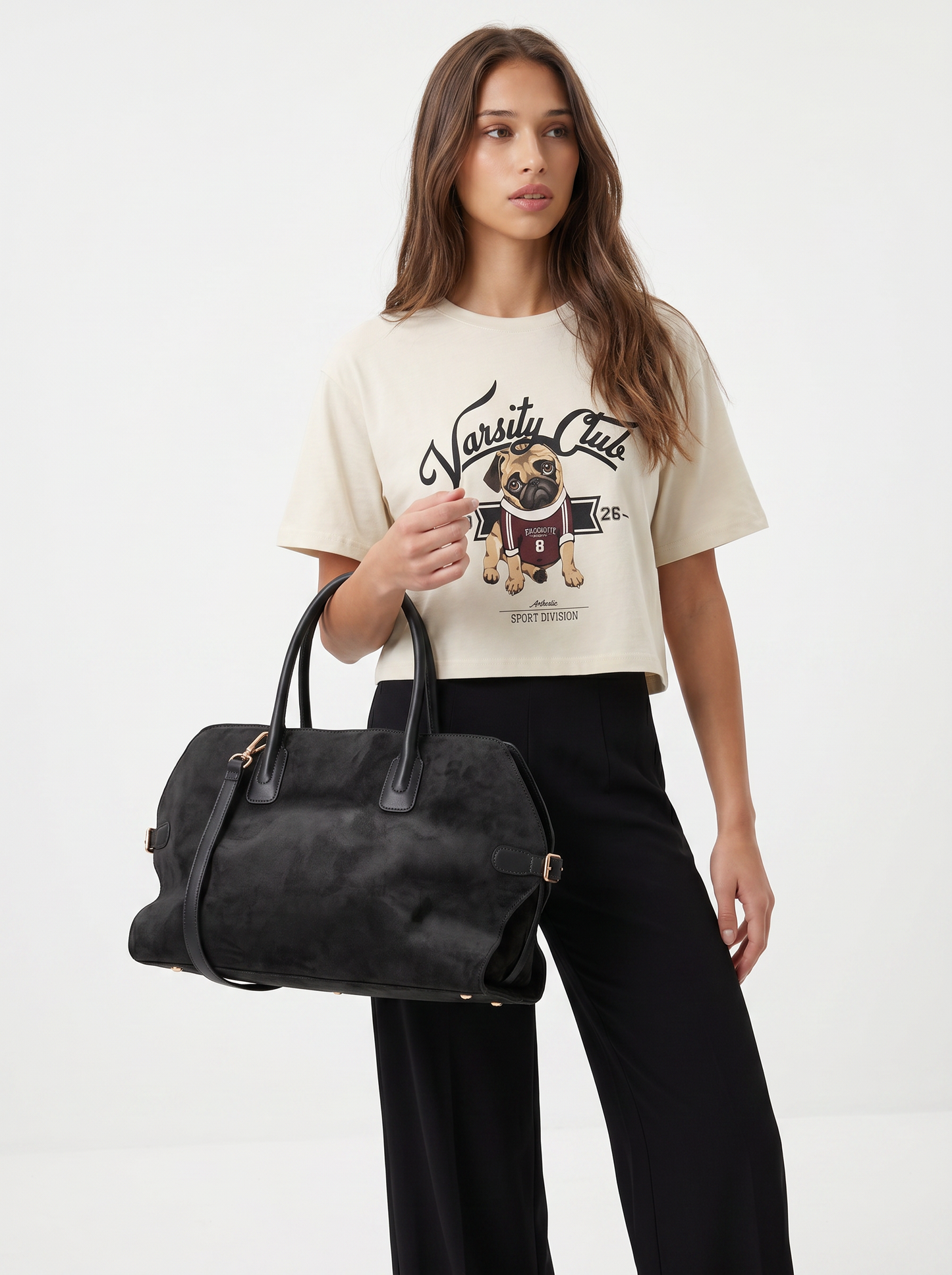 T-Shirt Mezza Manica con Stampa - var 1