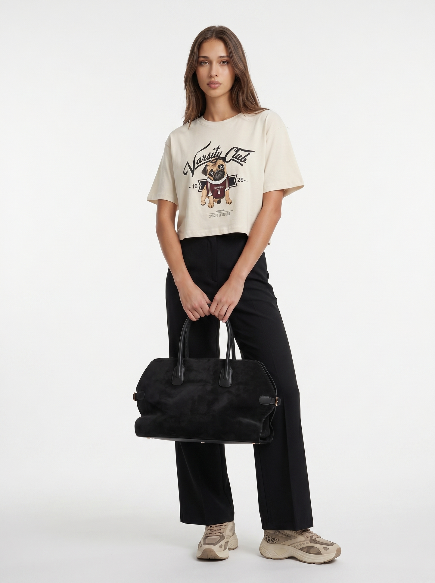 T-Shirt Mezza Manica con Stampa - var 1