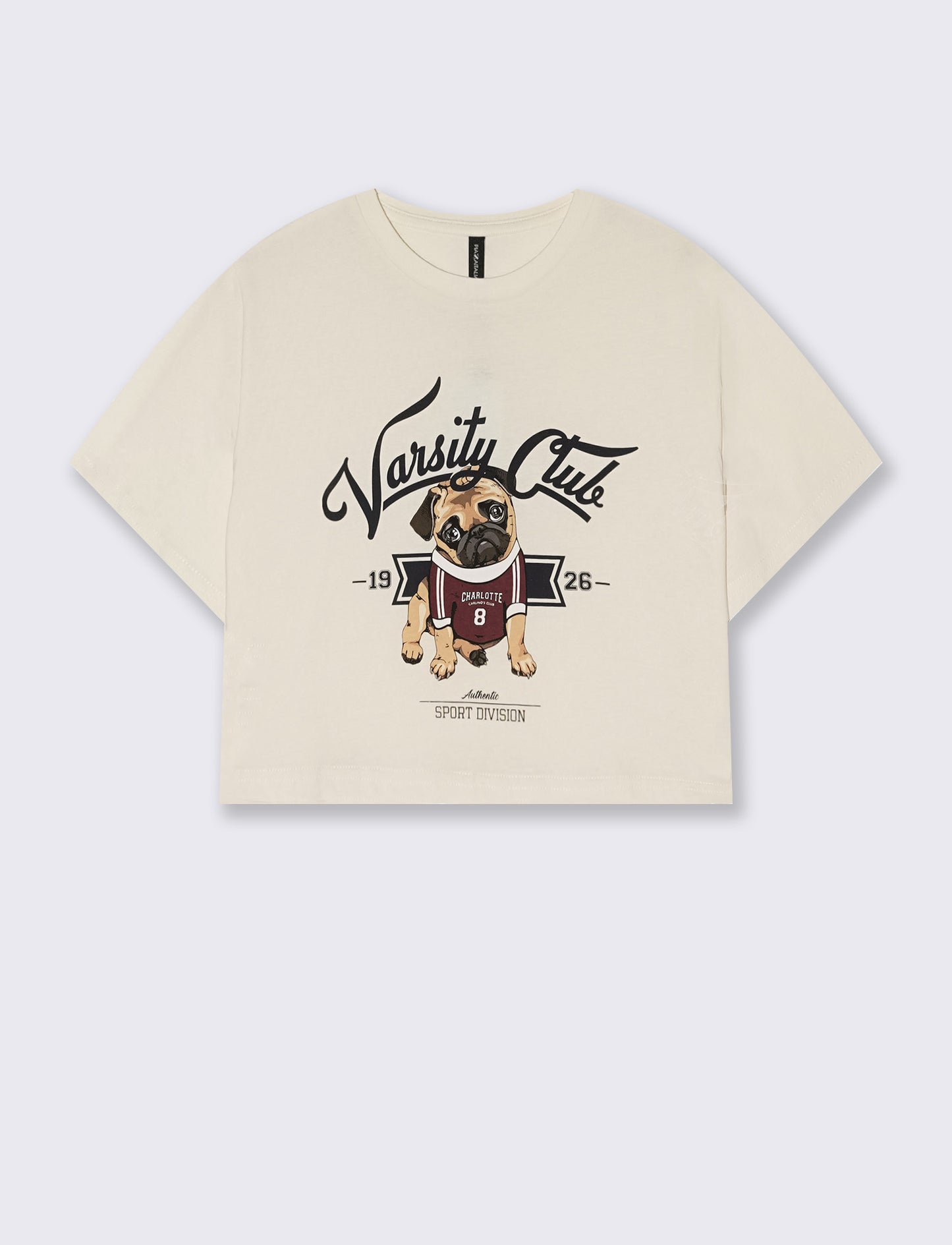 T-Shirt Mezza Manica con Stampa - var 1