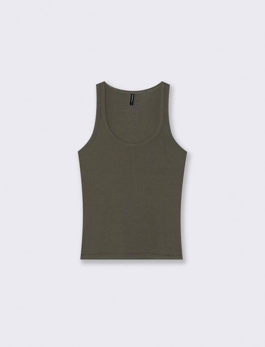 Top a Costine con Scollo Madonna - Ve.milit.