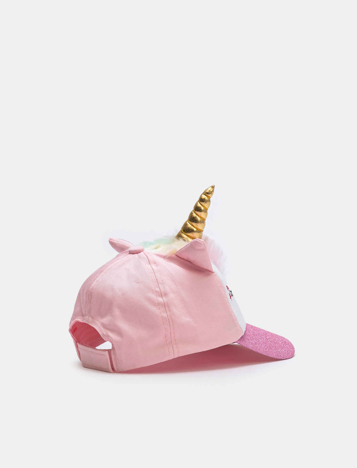 Cappello da bambina baseball unicorno - Rosa