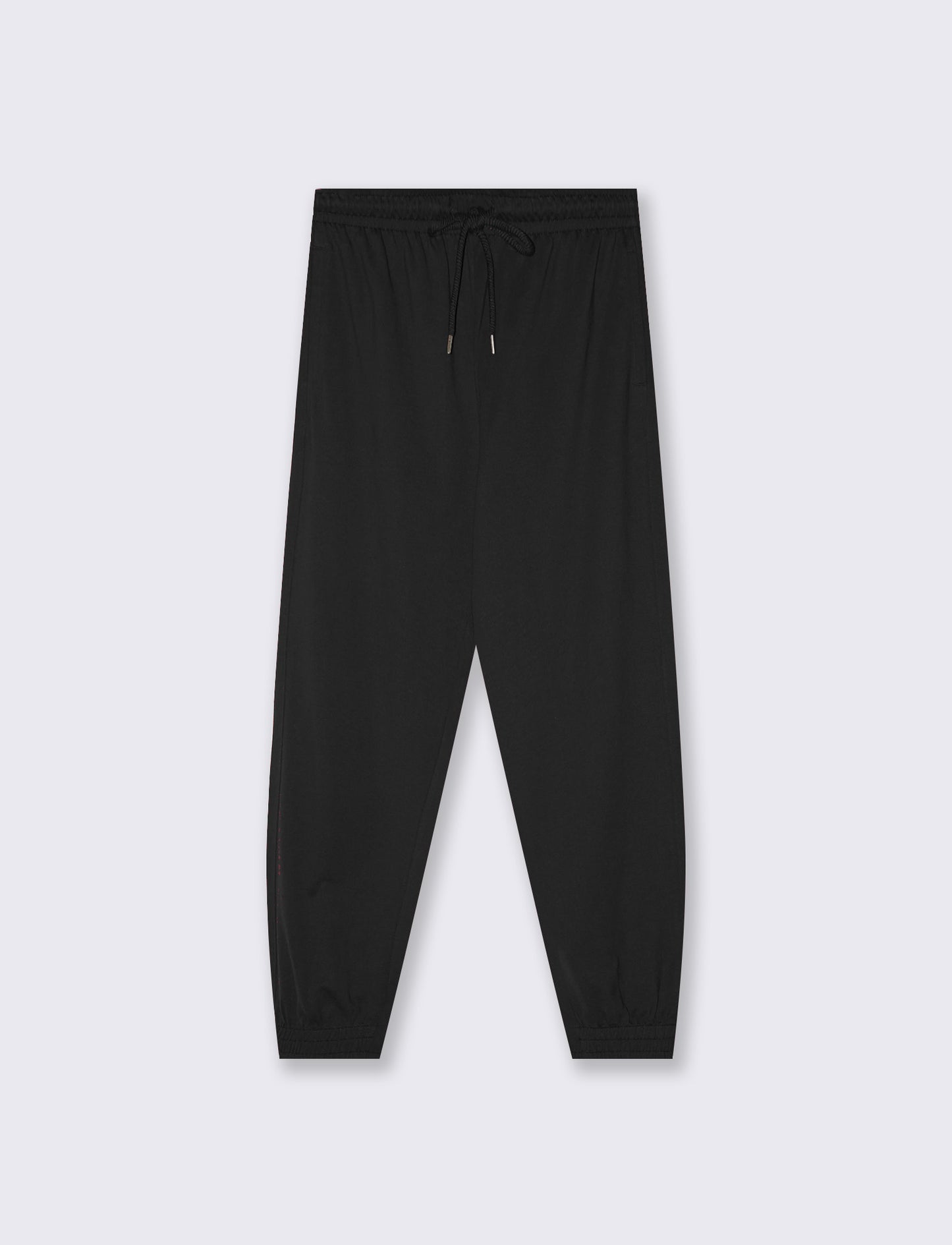 Pantaloni tuta con coulisse in vita - Nero