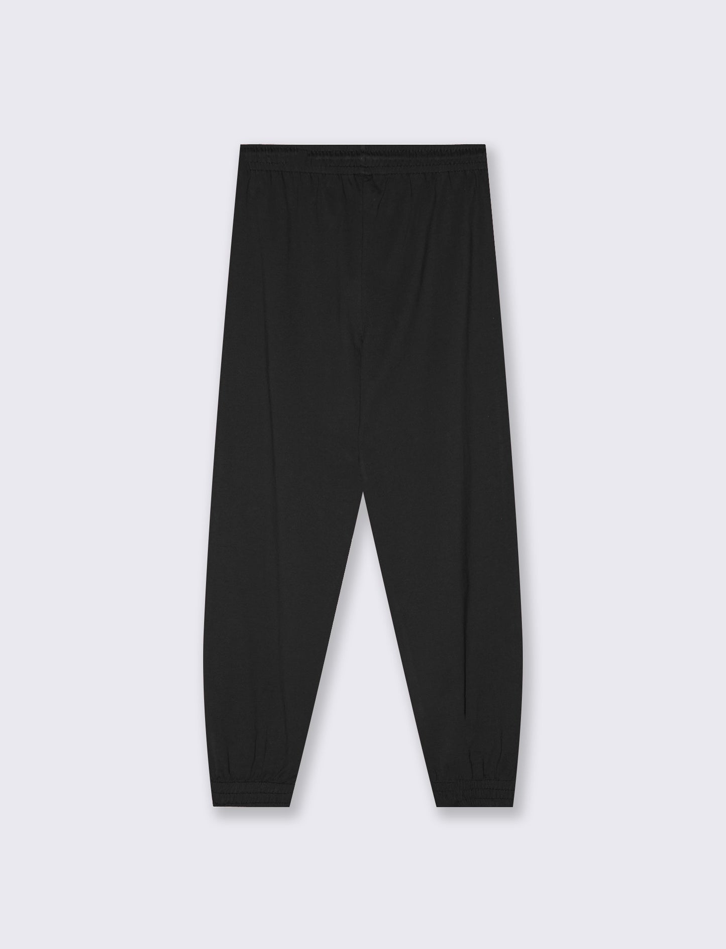 Pantaloni tuta con coulisse in vita - Nero