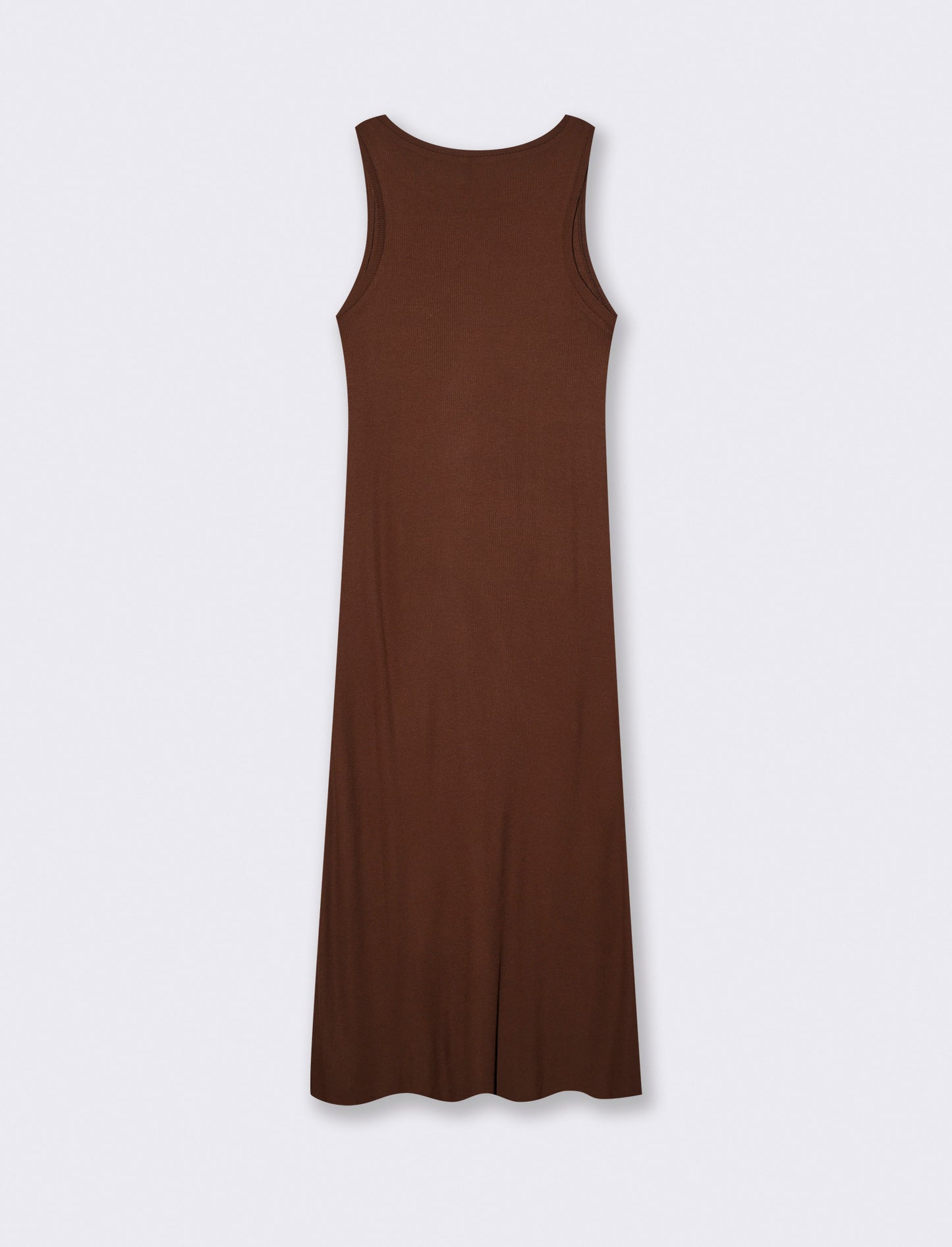 VESTITO LUNGO - Marrone cioccolato