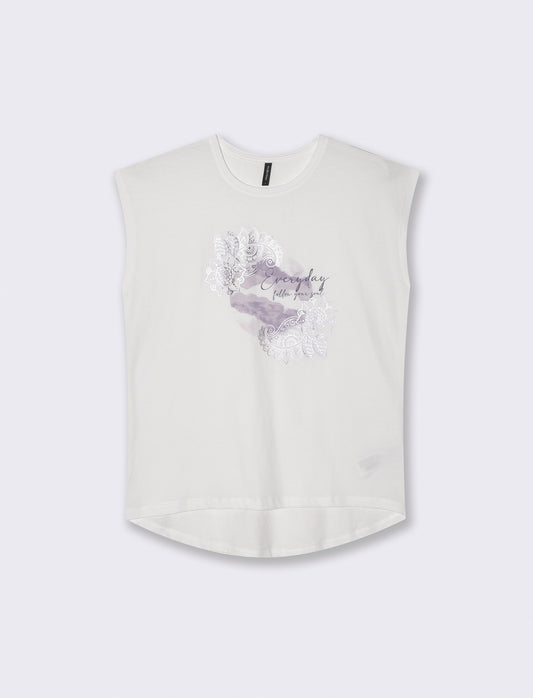 T-shirt manica a T con scollo paricollo - var 1