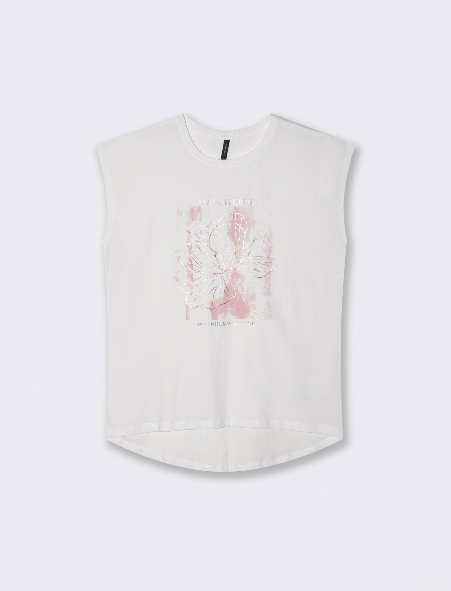 T-shirt manica a T con scollo paricollo - var 2