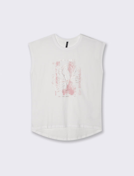 T-shirt manica a T con scollo paricollo - var 2