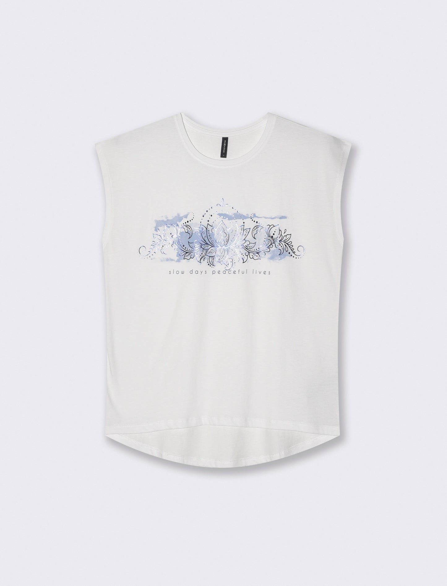 T-shirt manica a T con scollo paricollo - var 3
