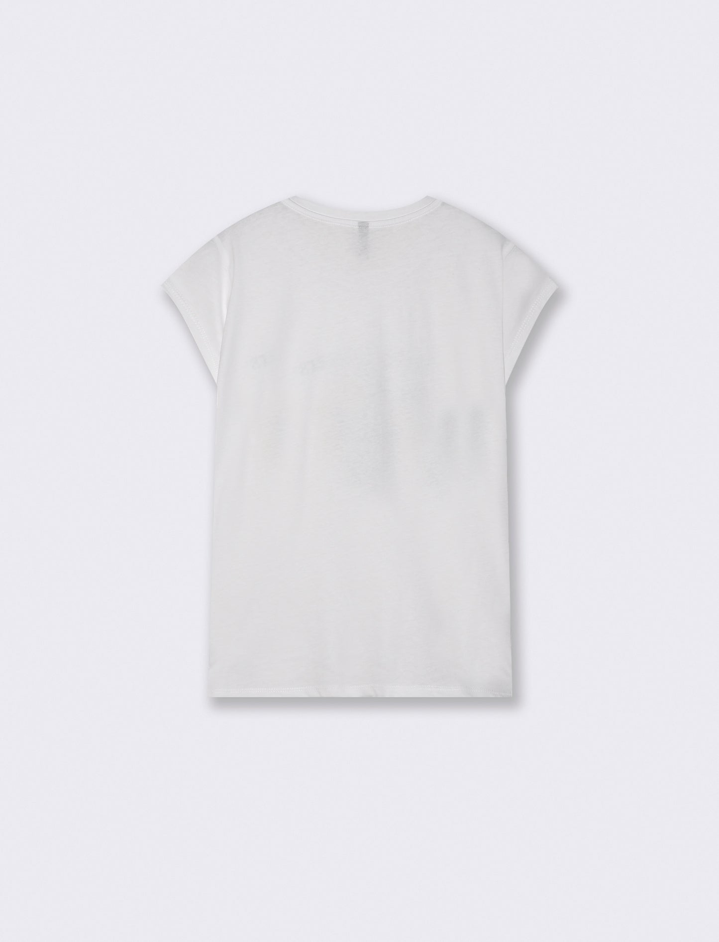 T-shirt cotone manica corta con stampa - var 1