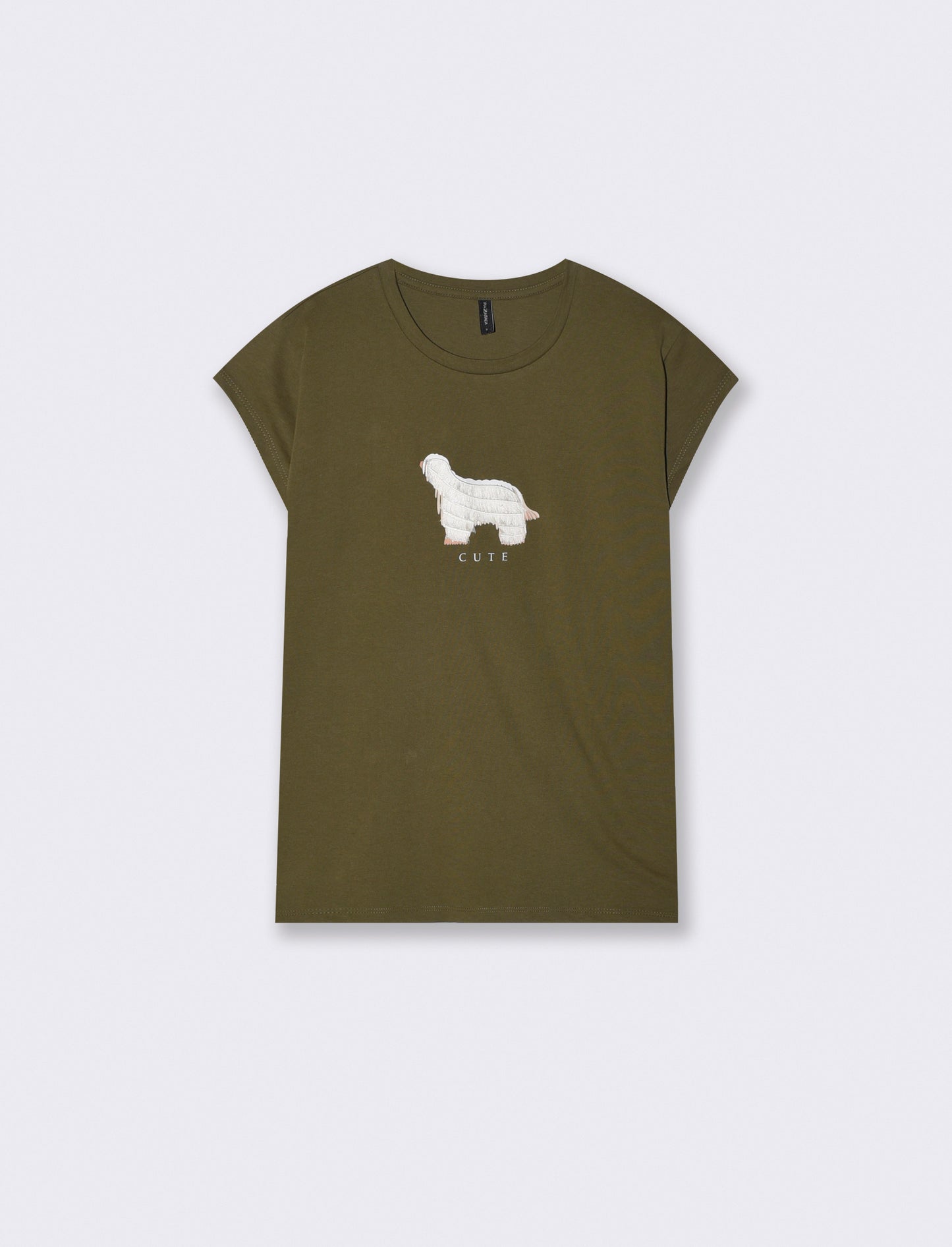 Cotton short sleeve T-shirt with print - 