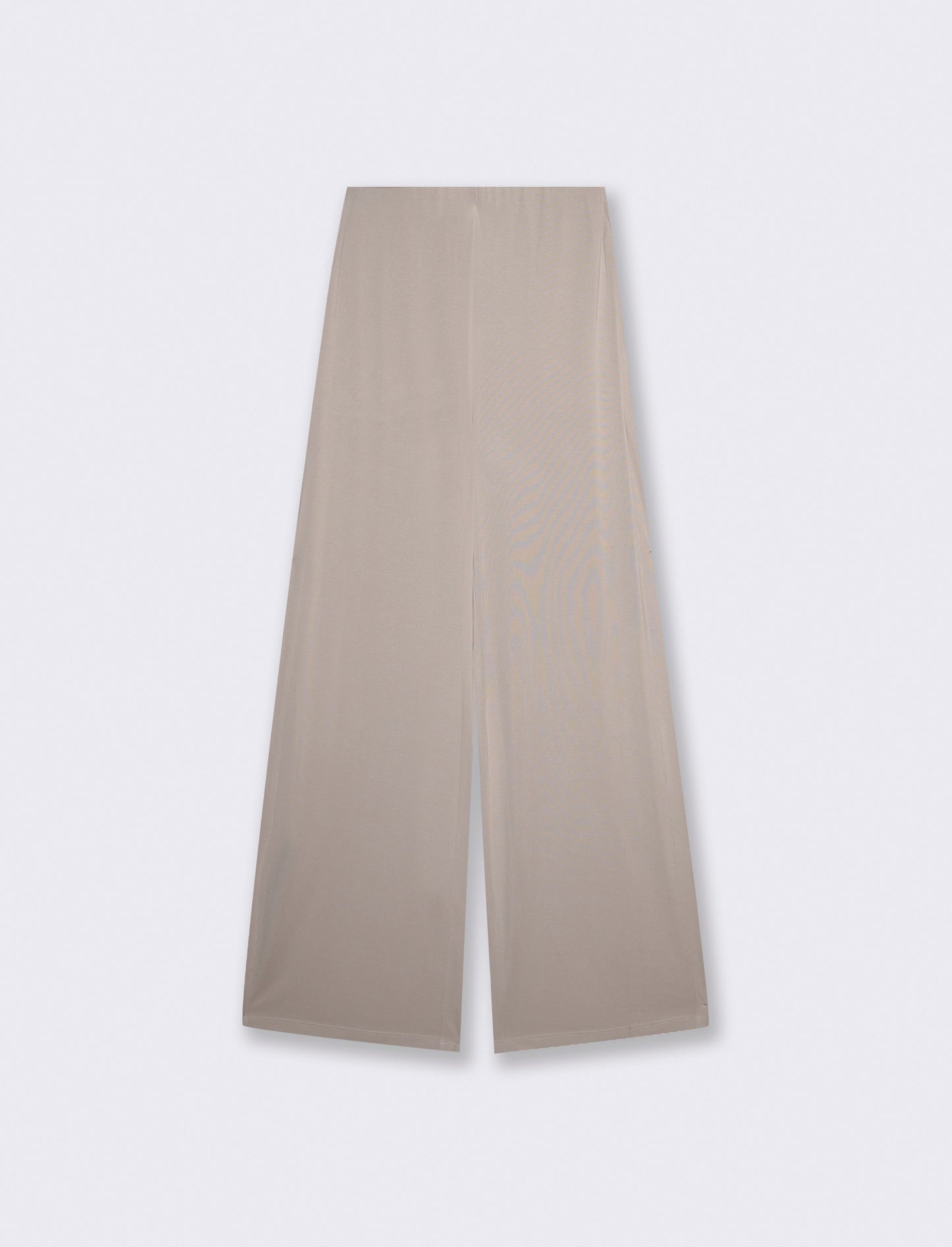 Elegant high-waisted palazzo pants - Beige