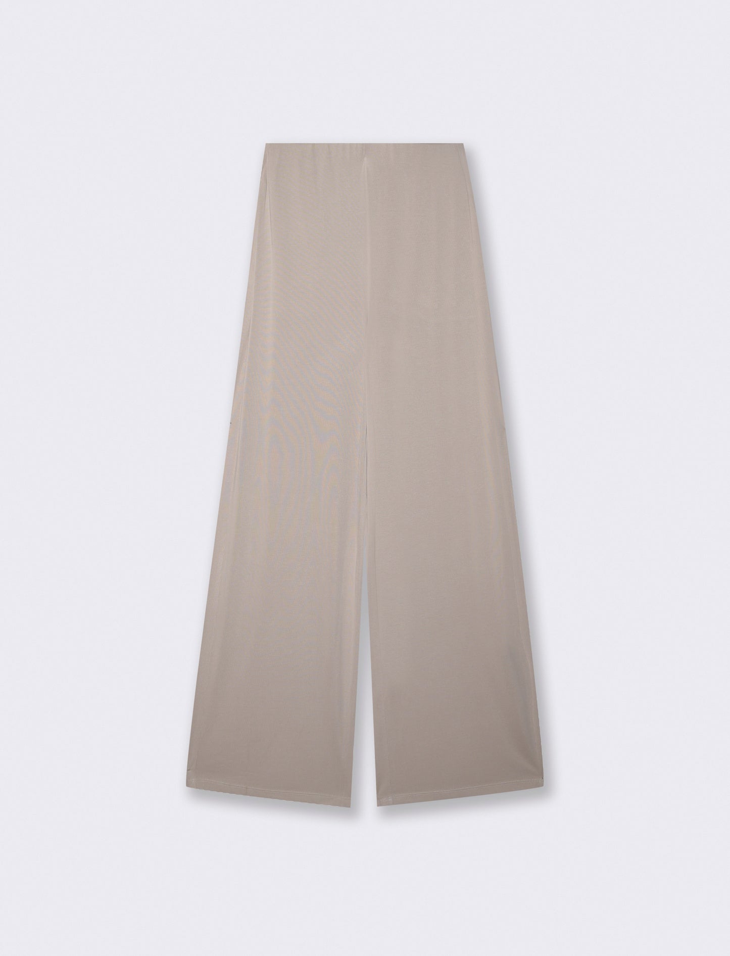 Elegant high-waisted palazzo pants - Beige