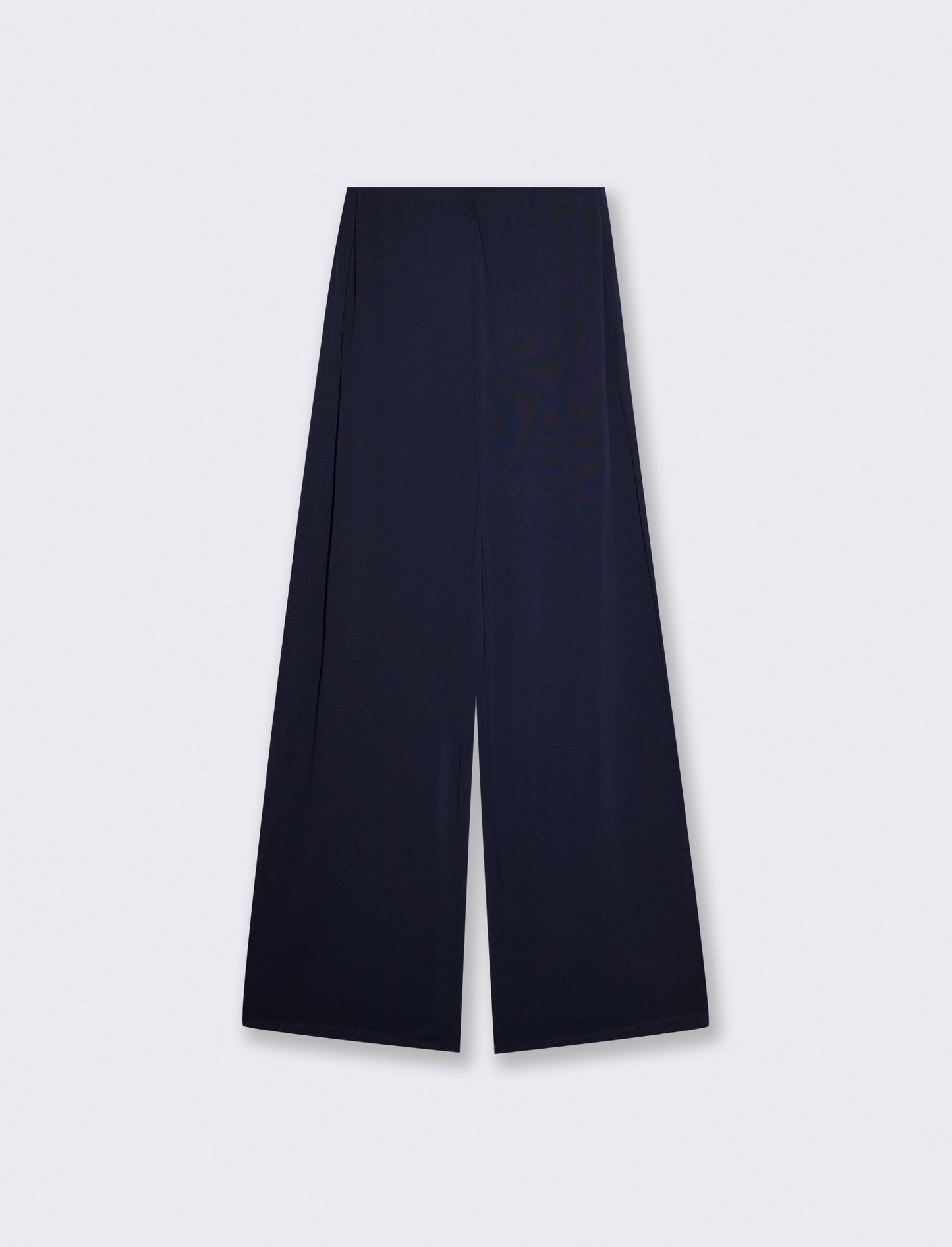 Pantalone palazzo a vita alta elegante - Blu