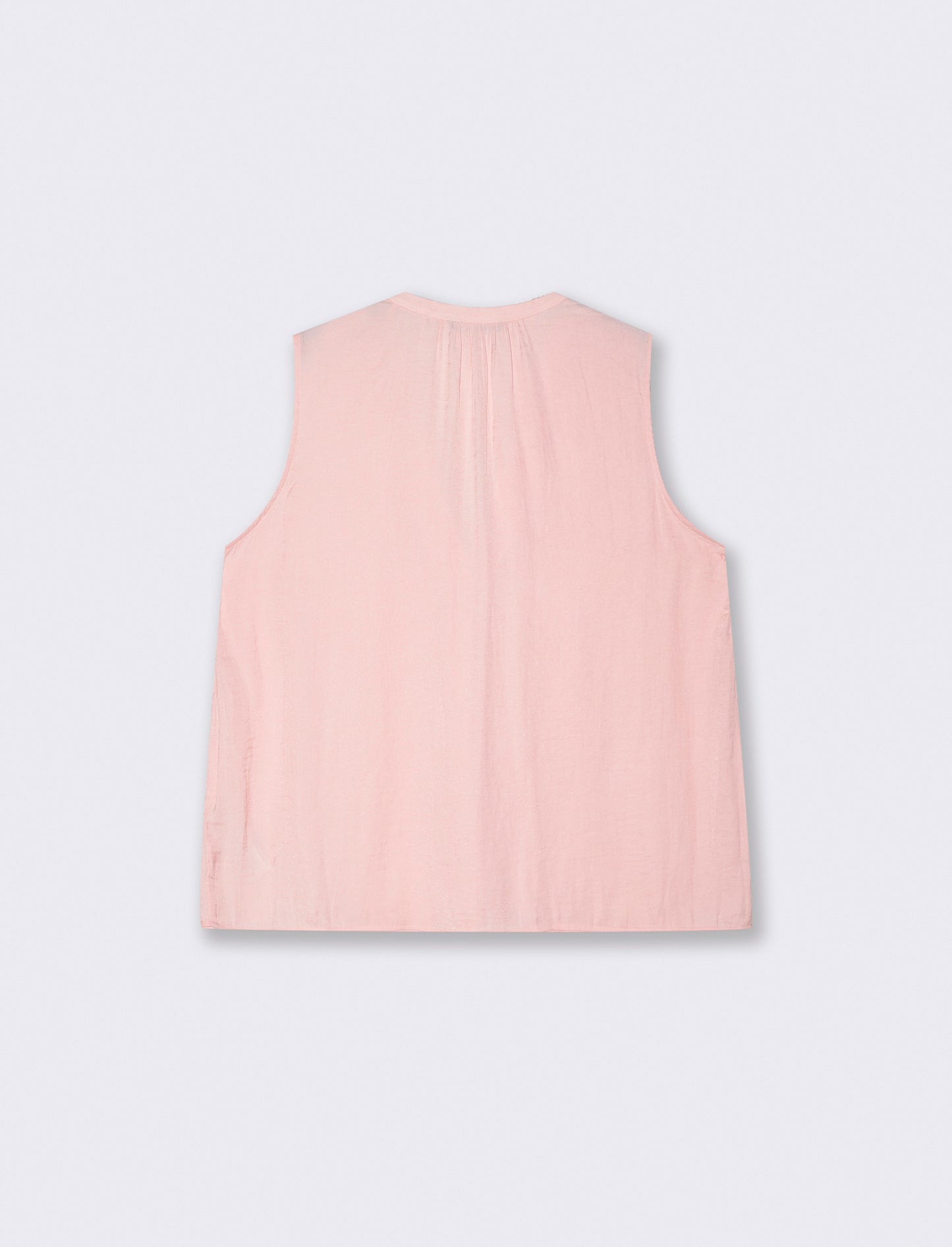 Casacca Giromanica con Scollo a V - Rosa polvere